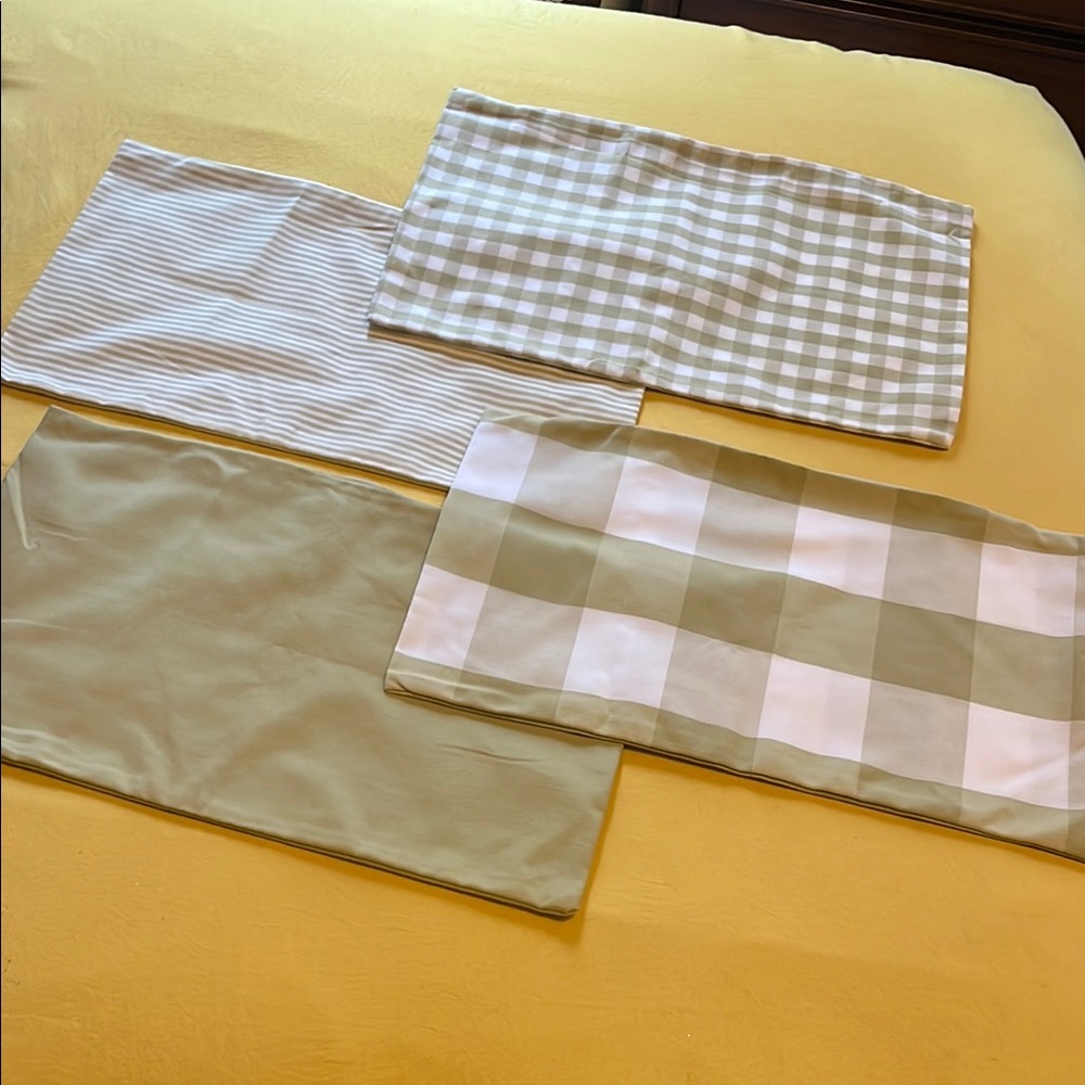 Set of Four Pillow Covers
